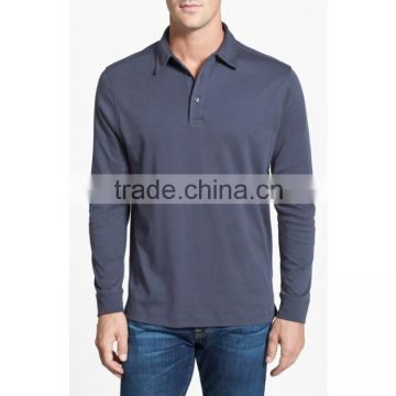 custom polo shirt of men long sleeve