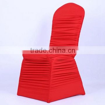 ruffled chair cover for wedding cheap wholesale