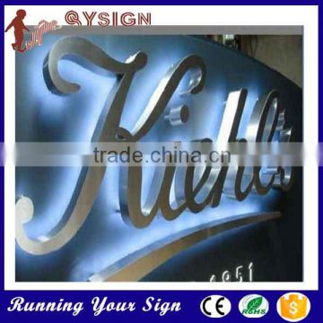 Hot sale stainless steel backlit letters