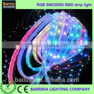 Indoor 12v RGB LED rope light CE marked SMD5050 led strip light