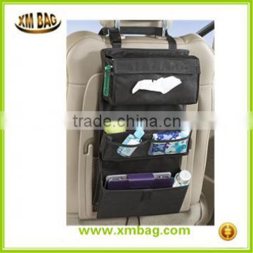 New Eco-friendly Car Back Seat Multi-Pocket Storage Bag Organizer Holder Travel Hanger Organizer Document Holder