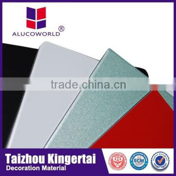 Alucoworld aluminum plastic composite panel good quality acp sheet for outdoor use 6mm pvdf