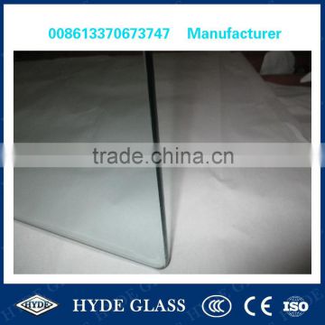 China10mm tempered black tinted table furniture glass