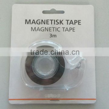 Magnetic tape with dispenser
