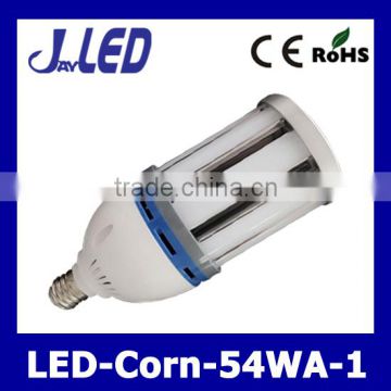 led 54w e27 corn bulb high quality aluminum body CE ROHS