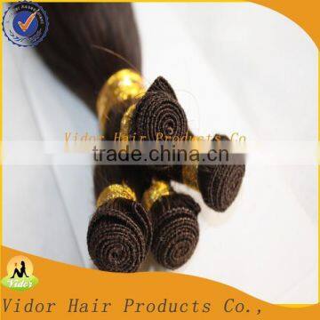 High Quality Remy Hand Made Hair /Hand tied Hair weft