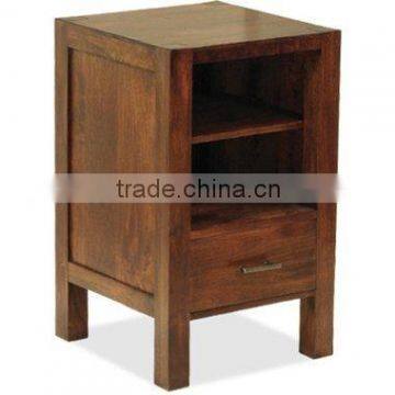 wooden bedside