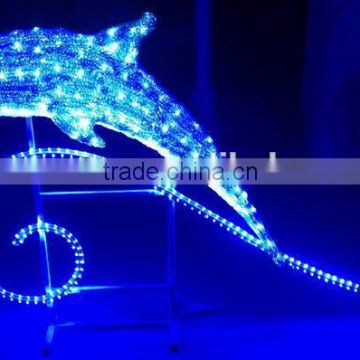 Decorative Dolphin Led 3d Motif Animal Christmas Light