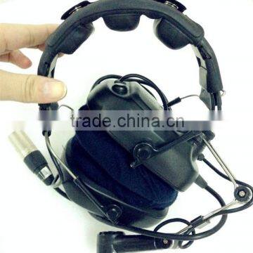 New Update Noise Canceling Function Dual Ear Stage Lighting Special Communication Headset