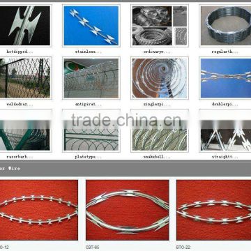 Professional Razor Blade Barbed Wire Factory hot sale