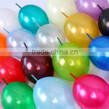 100% natural latex inflatable tail ballons link o baloons