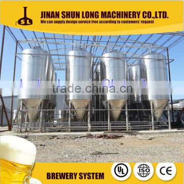 mini beer brewing equipment with 3000 liter tank