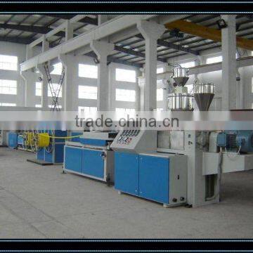 PP single wall corrugated pipe extrusion line
