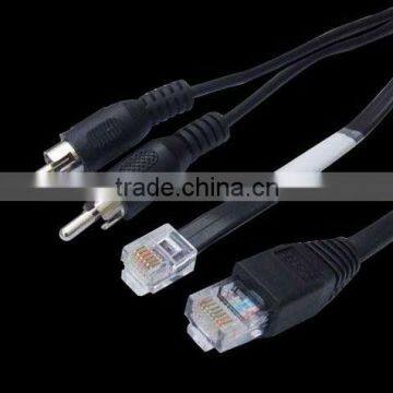 RJ45 RJ12 to RJ11 and RCA cable