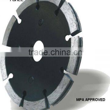 Double Groove Diamond Tuck Point Blades for Marble Stone