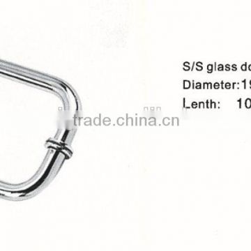 Stainless Steel glass door handle,pull and push handle S330
