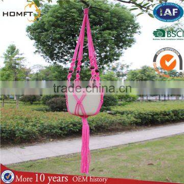 rope flower pot hanger