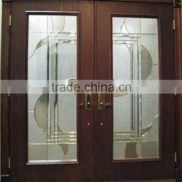 fetched-glass-double-main-door-along-with-glass-single-arch-front-door