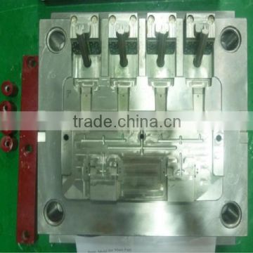 Abis plastic with metal connector famliy mold for AMP