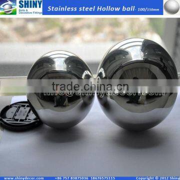 Hollow stainless steel chrome ball
