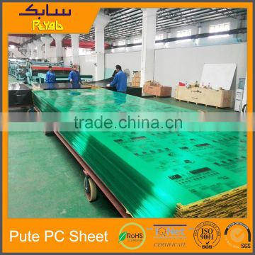 4 6 8 10 mm Transparent clear pc wall polycarbonate roof panels