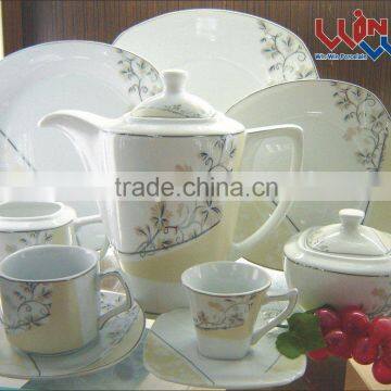 porcelain tea set wwts0001