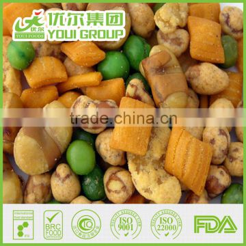 Wholesale of Instant Chinese Food Different Flavor Fried Cracker Very Yummy Snacks with Certificates