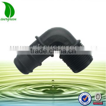 irrigation pipe fitting Male and barbed elbow