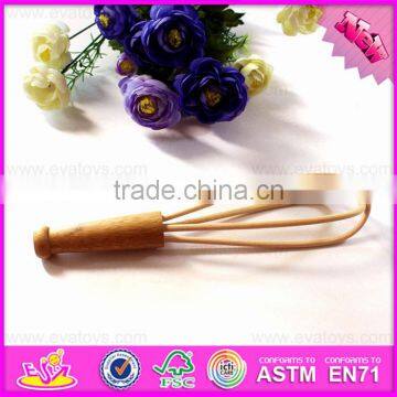 2016 new products wooden egg beater for kitchen,household wooden egg beater for kitchen,cheap wooden egg beater W02B026