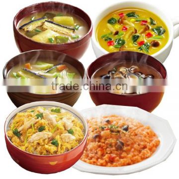Various types of Delicious freeze-dried foods for food import company