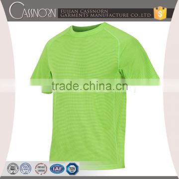 custom design bamboo charcoal quick dry sport crew neck fancy men t-shirt