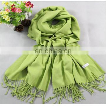 lady solid color winter warm shawls