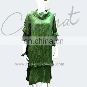 100% cotton thai Wholesale fashion summer clothes dress, Gress color Dress.
