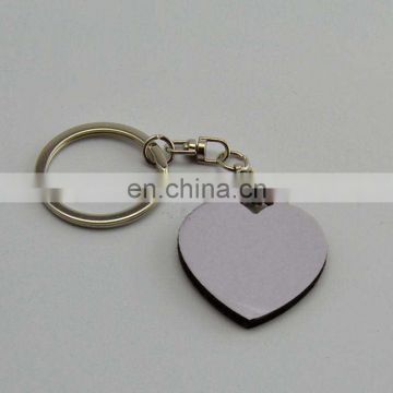 heart shape zinc alloy bulk silver plated custom wedding souvenir keyrings