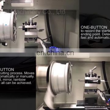 Alloy Wheel Scratch Repair CNC Lathe Machine Price and Specification AWR28H