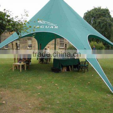 custom green star event tent aluminum star shade outdoor star tent