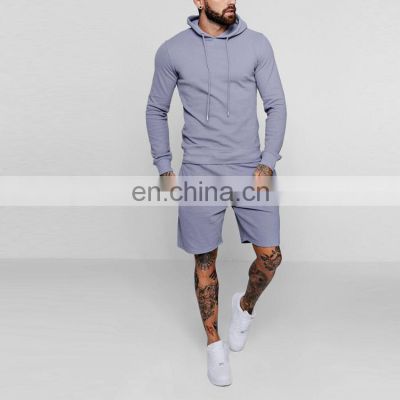 Yihao Men Joggers Shorts And Hoodies Set For Men