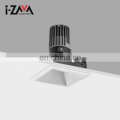 Easy Installation Anti Glare Aluminum IP20 12W 14W Outdoor Sports Venues Recessed LED Spotlight