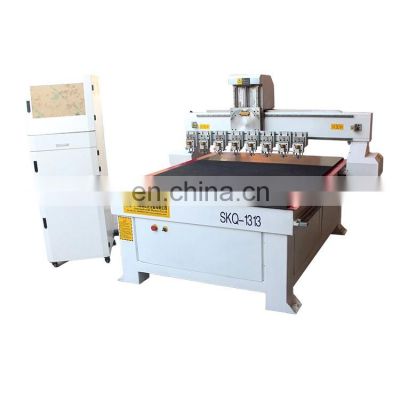 High quality multi heads cnc glass cutting machine for cutting tempering glass and mirror