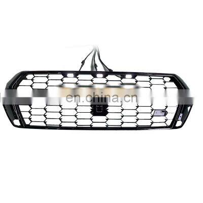 MAICTOP car front bumper grille for land cruiser fj200 lc200 restyle grill 2016-2021