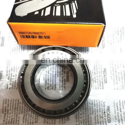 Top quality HM807049/HM807011 bearing taper roller bearing HM807049/HM807011
