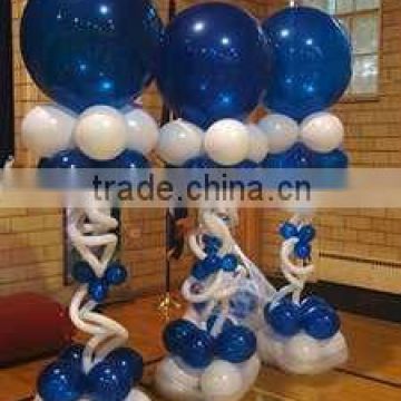 Fashion in China!Meet EN71!Nitrosamines detection! natural colorful 10inch latex assorted big size helium balloon
