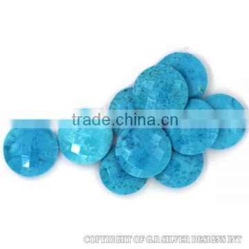 loose blue turquoise briolette cut round gemstone,wholesale gemstones florida,wholesale silver ring jewelry gemstone