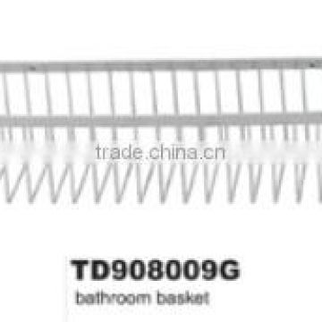 Popular In Europe Style stainless steel high quality mesh bathroom corner shelf