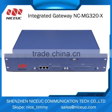 RoIP gateway, SIP Gateway 32 port, radio internet MG320-X