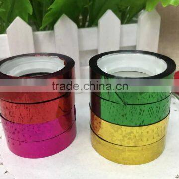 Small stationery tape 1.2 cm width laser color tape