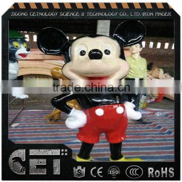 cartoon clay sculpture indoor statues and sculptures Micky mouse statue