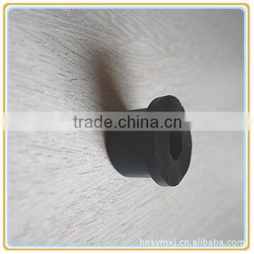 black rubber stopper