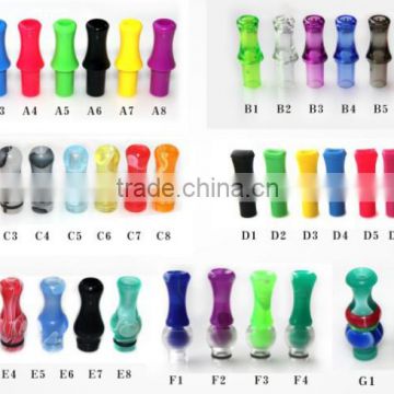 HOT!!! phimis top selling more colors stainless steel/glass/wide bore/disposable drip tip