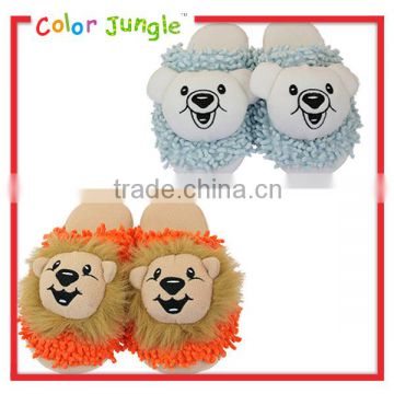 Lovely animal slippers for indoor cotton slipper shoes